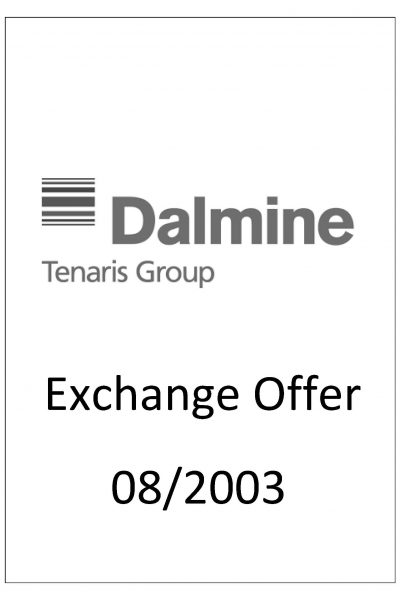 2003 08 Dalmine